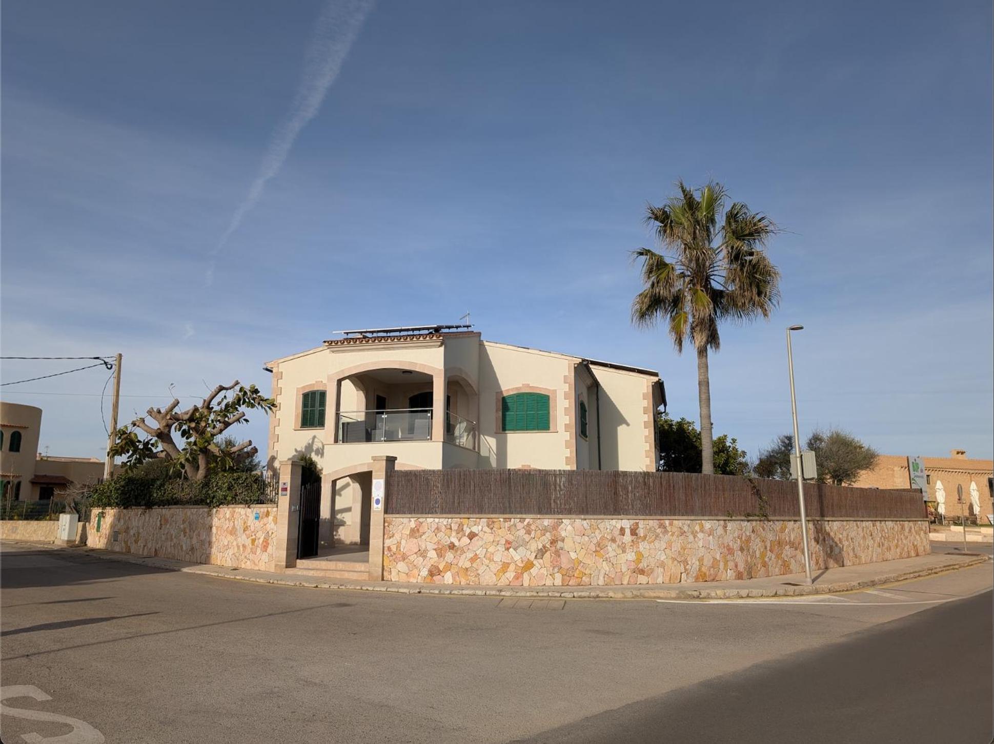 Mallorca Finca Haus Mit Pool Direkt Am Meer Es Trenc, Bootstour Moeglich Са-Рапіта Екстер'єр фото