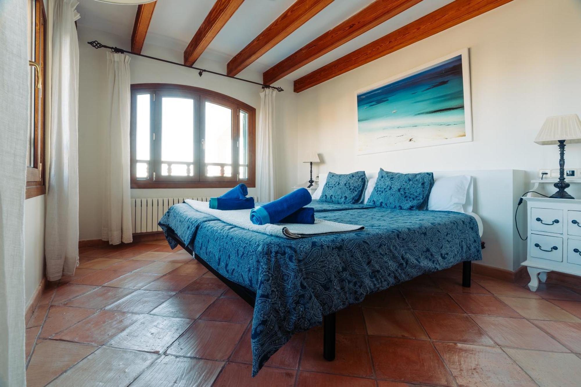Mallorca Finca Haus Mit Pool Direkt Am Meer Es Trenc, Bootstour Moeglich Са-Рапіта Екстер'єр фото