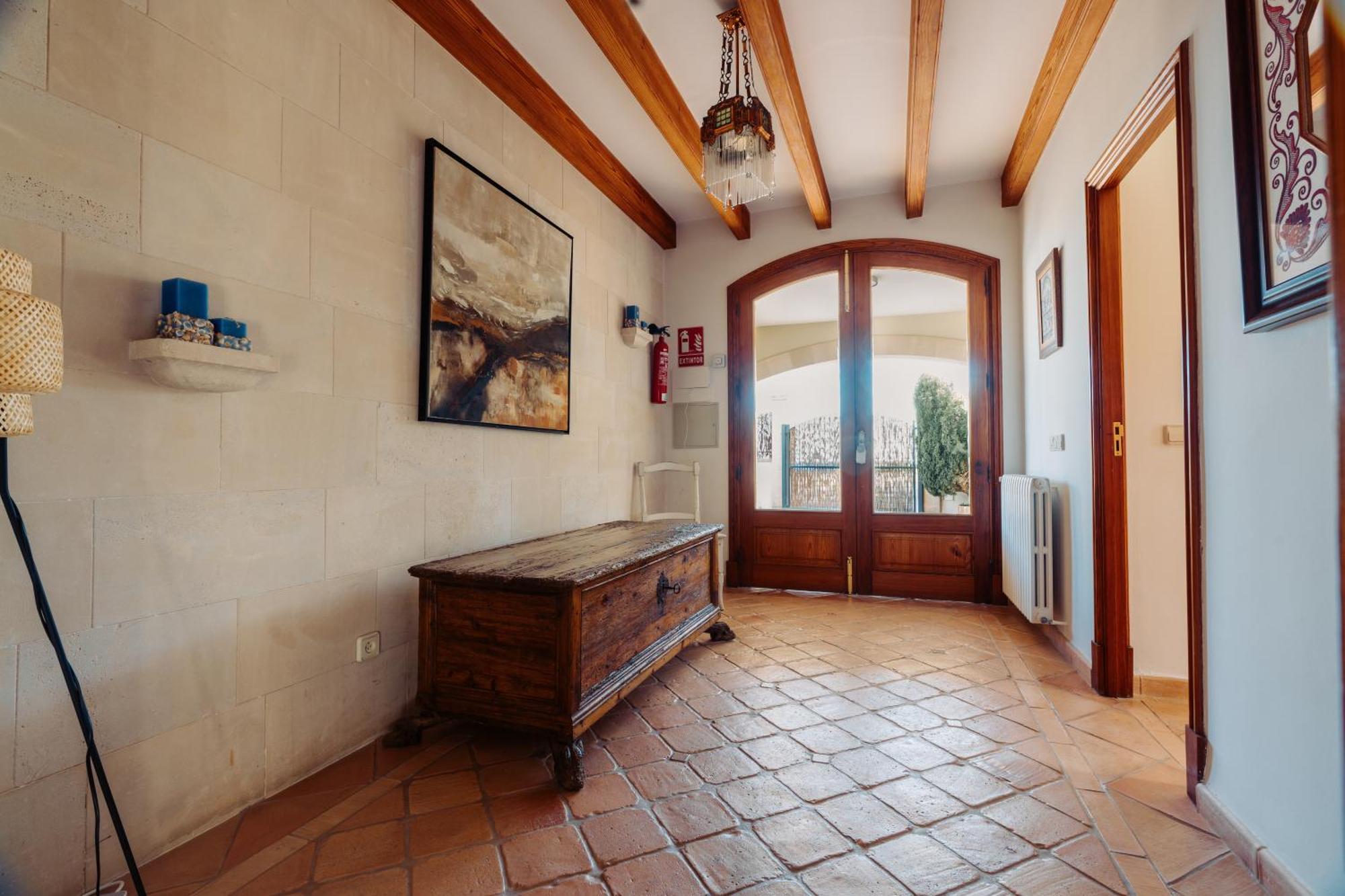 Mallorca Finca Haus Mit Pool Direkt Am Meer Es Trenc, Bootstour Moeglich Са-Рапіта Екстер'єр фото